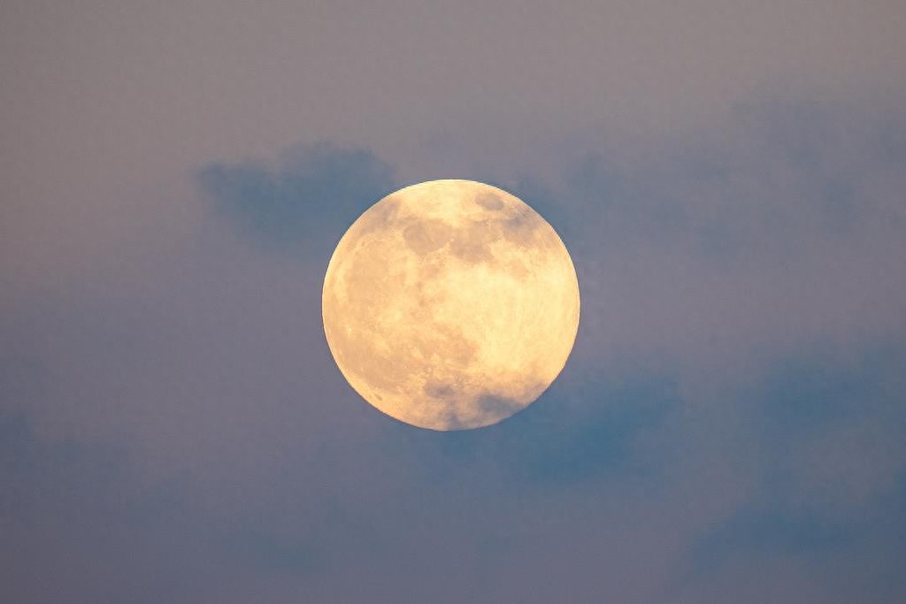 驚艷大圖來了!一起“云賞”年度最大超級月亮