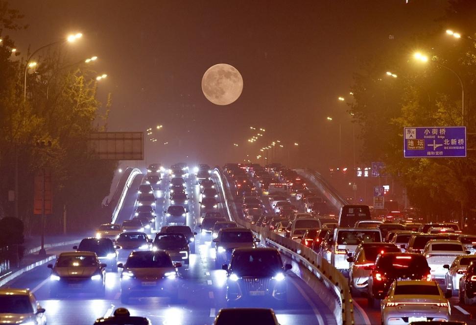 驚艷大圖來了!一起“云賞”年度最大超級月亮