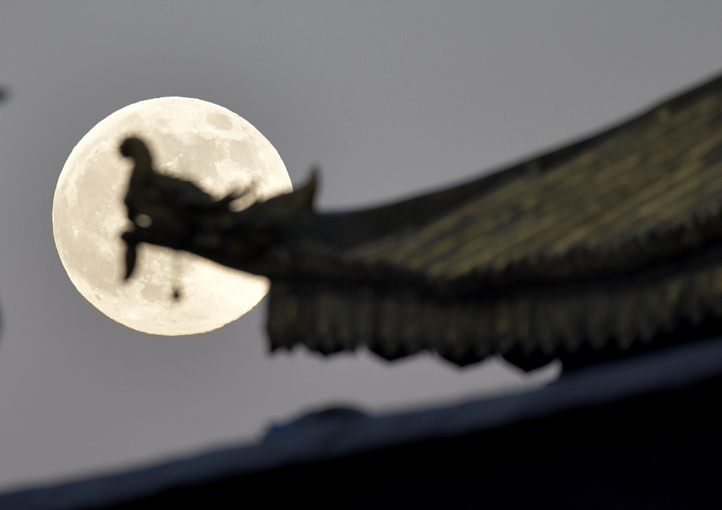 驚艷大圖來了!一起“云賞”年度最大超級月亮