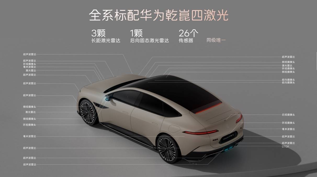 阿維塔12四激光版正式上市 權益后25.99萬元起售