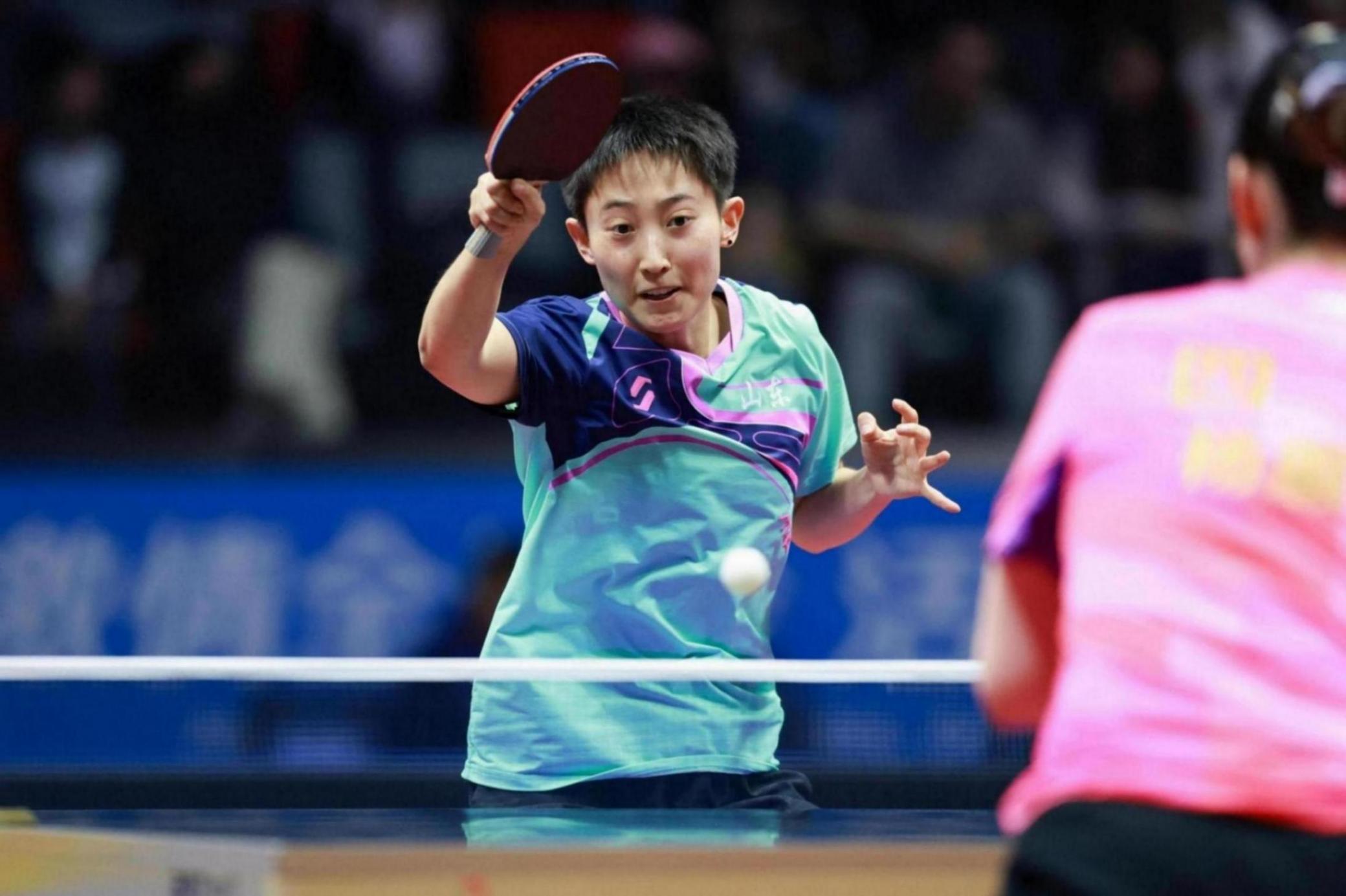 全運會|乒乓球——女子團體小組賽:山東勝四川