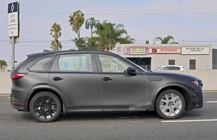 耗資100億,平臺靠自研,馬自達新款純電SUV諜照曝光