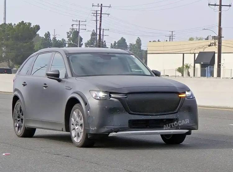 耗資100億,平臺靠自研,馬自達新款純電SUV諜照曝光